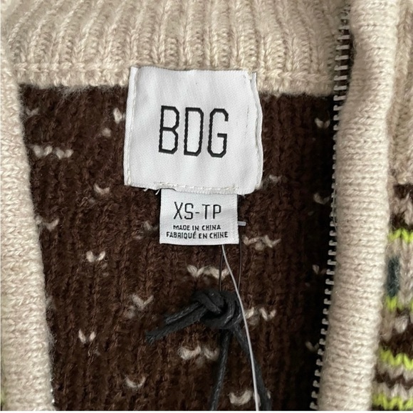 BDG Jesse Half Zip Sweater - Picture 6 of 9